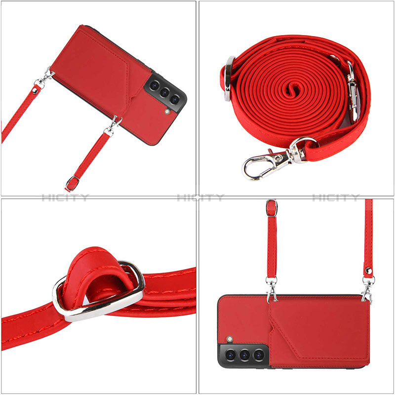 Samsung Galaxy S24 Plus 5G用ケース 高級感 手触り良いレザー柄 Y04B サムスン