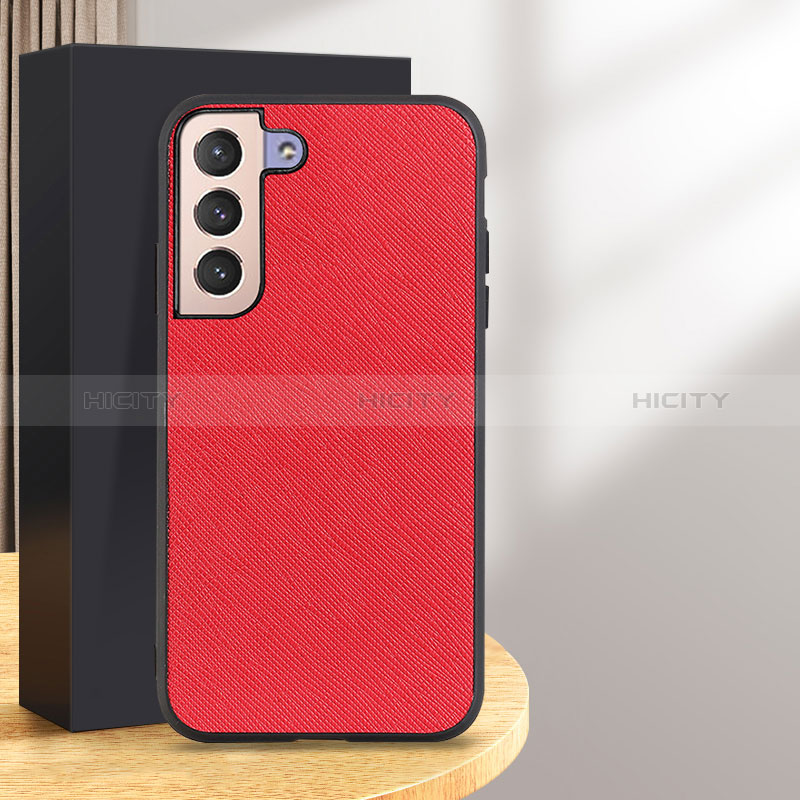 Samsung Galaxy S24 Plus 5G用ケース 高級感 手触り良いレザー柄 B03H サムスン