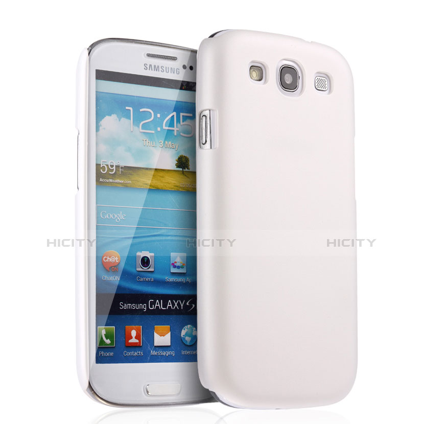 Samsung Galaxy S3 4G i9305用ハードケース プラスチック 質感もマット サムスン ホワイト