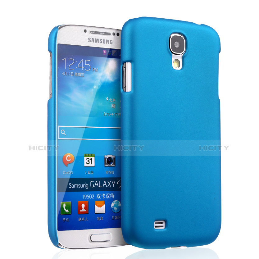 Samsung Galaxy S4 i9500 i9505用ハードケース プラスチック 質感もマット サムスン ブルー