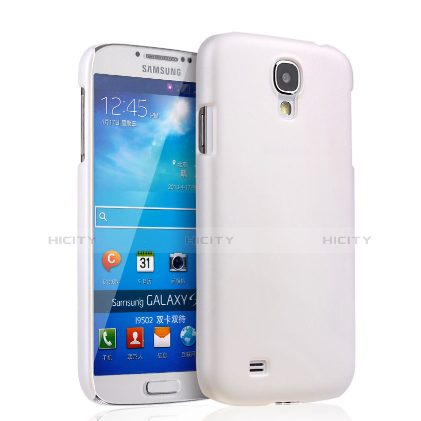 Samsung Galaxy S4 i9500 i9505用ハードケース プラスチック 質感もマット サムスン ホワイト