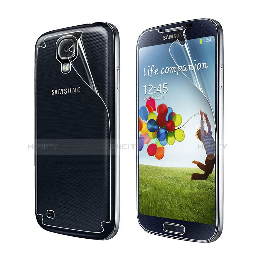 Samsung Galaxy S4 i9500 i9505用高光沢 液晶保護フィルム 背面保護フィルム同梱 サムスン クリア