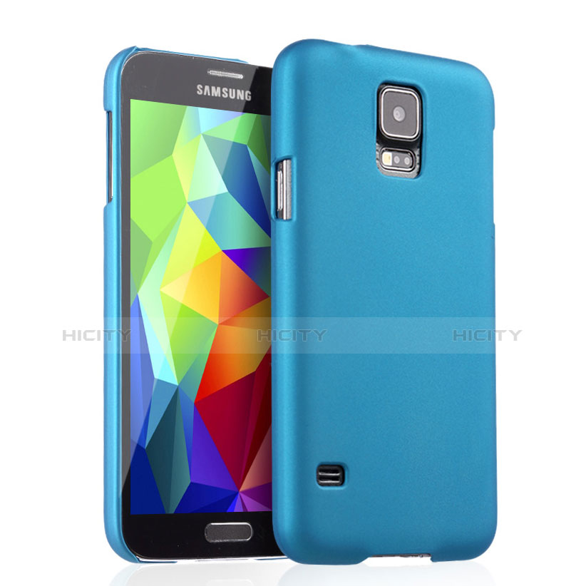 Samsung Galaxy S5 Duos Plus用ハードケース プラスチック 質感もマット サムスン ブルー