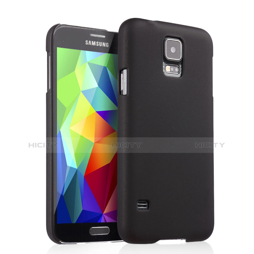 Samsung Galaxy S5 Duos Plus用ハードケース プラスチック 質感もマット サムスン ブラック