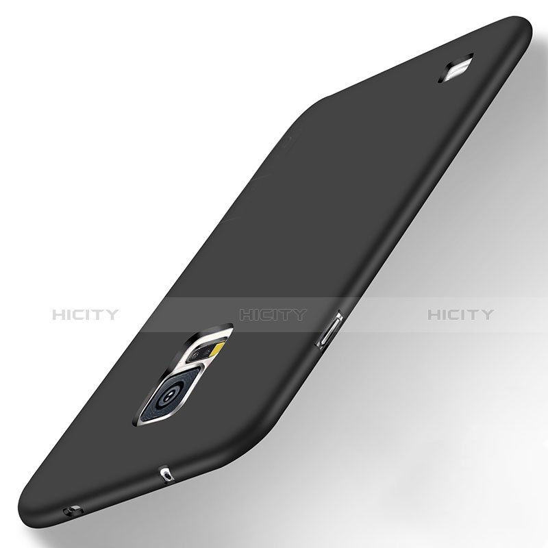Samsung Galaxy S5 Duos Plus用極薄ソフトケース シリコンケース 耐衝撃 全面保護 サムスン ブラック