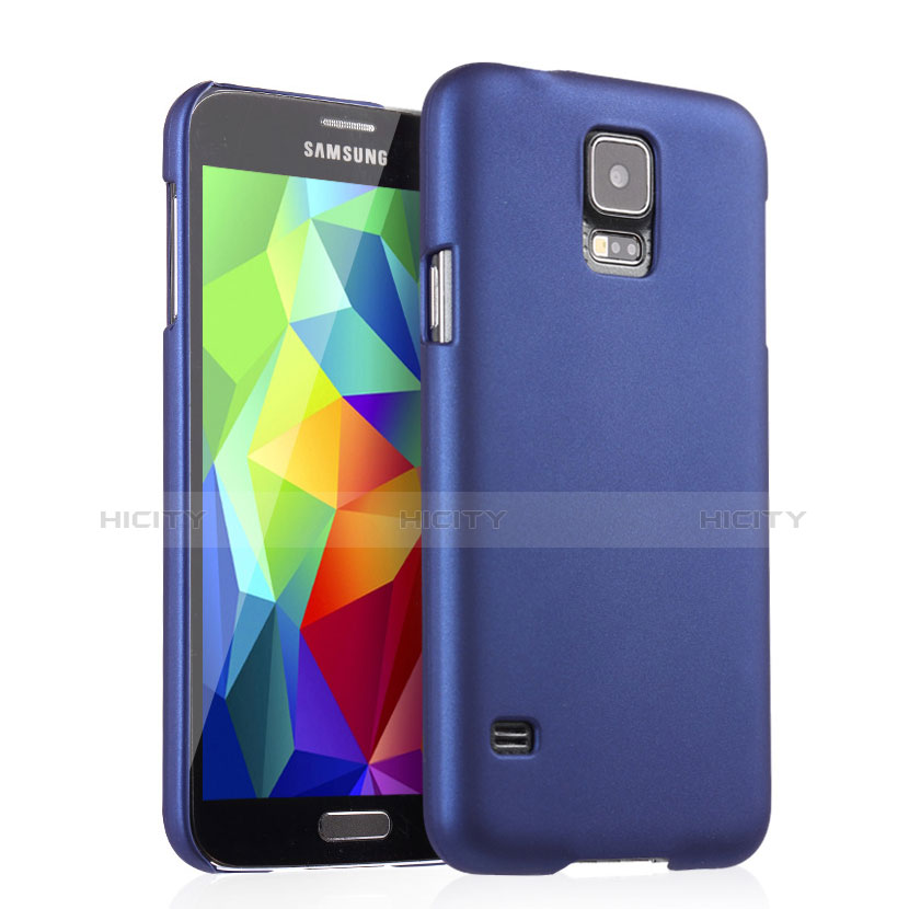 Samsung Galaxy S5 G900F G903F用ハードケース プラスチック 質感もマット サムスン ネイビー