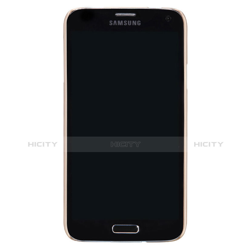 Samsung Galaxy S5 G900F G903F用ハードケース プラスチック 質感もマット M02 サムスン ゴールド