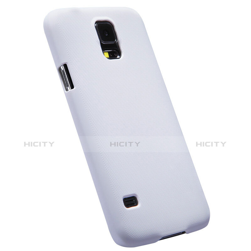 Samsung Galaxy S5 G900F G903F用ハードケース プラスチック 質感もマット M02 サムスン ホワイト
