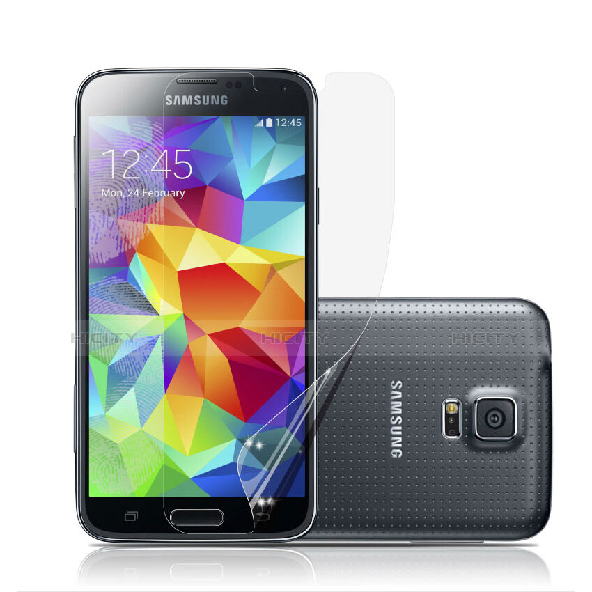Samsung Galaxy S5 G900F G903F用高光沢 液晶保護フィルム サムスン クリア