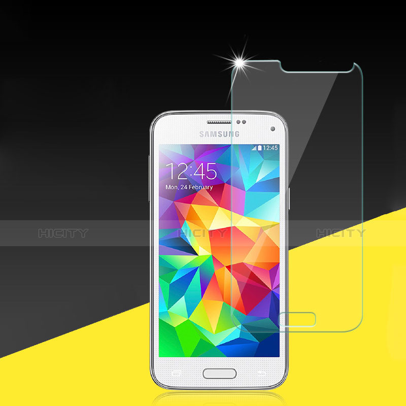 Samsung Galaxy S5 Mini G800F G800H用強化ガラス 液晶保護フィルム サムスン クリア