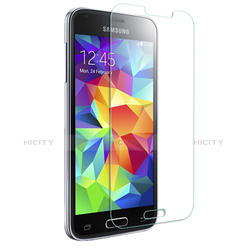 Samsung Galaxy S5 Mini G800F G800H用強化ガラス 液晶保護フィルム T03 サムスン クリア