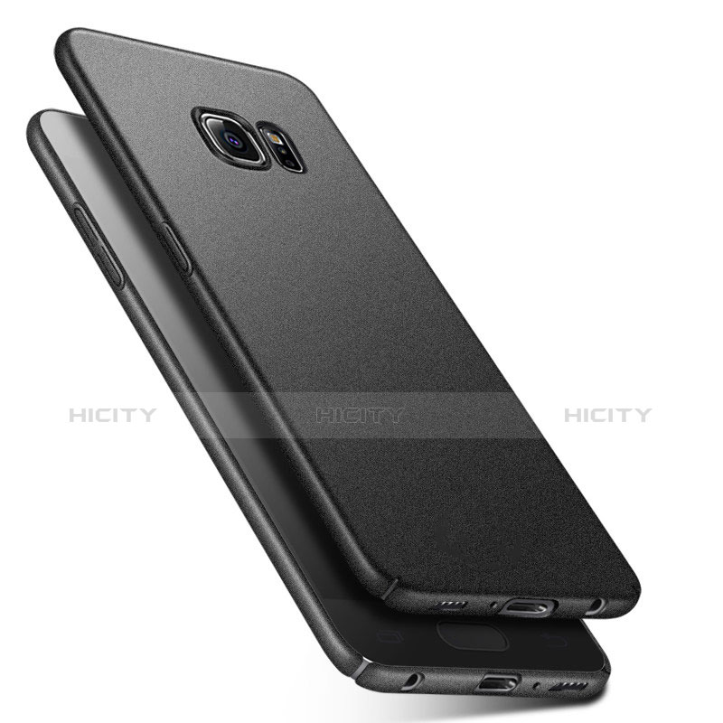 Samsung Galaxy S6 Duos SM-G920F G9200用ハードケース カバー プラスチック Q01 サムスン ブラック
