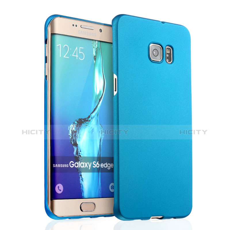 Samsung Galaxy S6 Edge+ Plus SM-G928F用ハードケース プラスチック 質感もマット サムスン ブルー