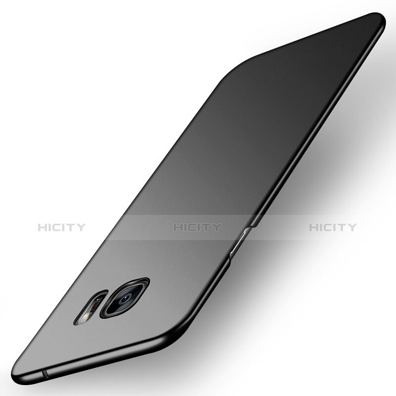 Samsung Galaxy S6 Edge+ Plus SM-G928F用ハードケース プラスチック 質感もマット M02 サムスン ブラック