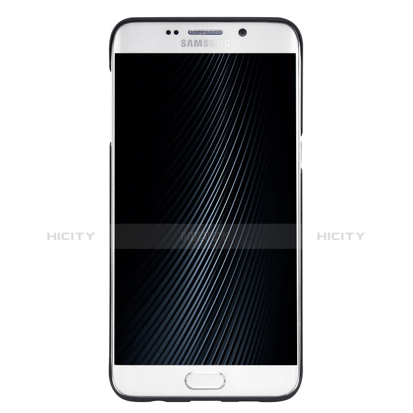 Samsung Galaxy S6 Edge+ Plus SM-G928F用ハードケース プラスチック 質感もマット M04 サムスン ブラック