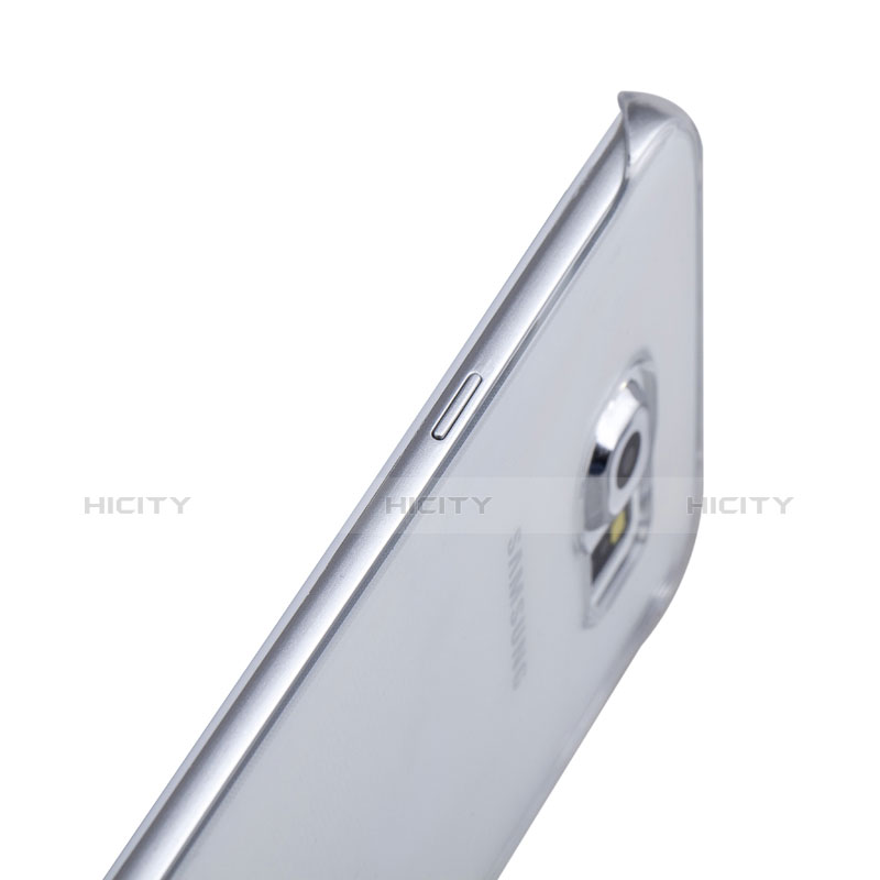 Samsung Galaxy S6 Edge SM-G925用極薄ケース クリア透明 プラスチック サムスン ホワイト