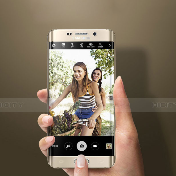 Samsung Galaxy S6 Edge SM-G925用強化ガラス 液晶保護フィルム T01 サムスン クリア