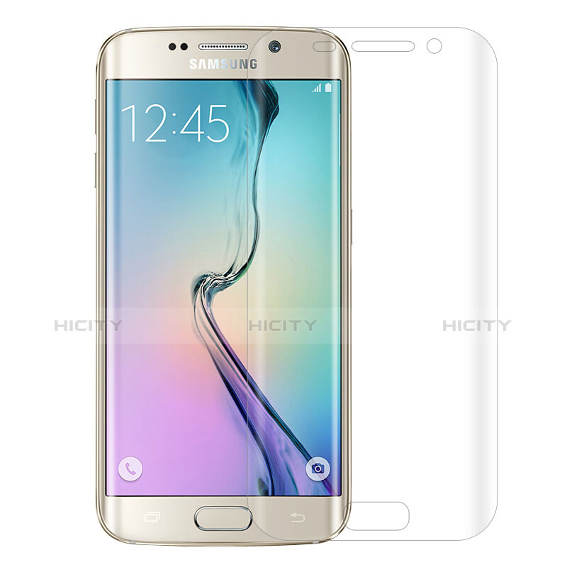 Samsung Galaxy S6 Edge SM-G925用強化ガラス 液晶保護フィルム T02 サムスン クリア