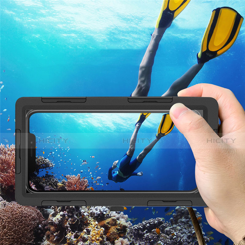Samsung Galaxy S6 SM-G920用完全防水ケース ハイブリットバンパーカバー 高級感 手触り良い 水面下 サムスン 