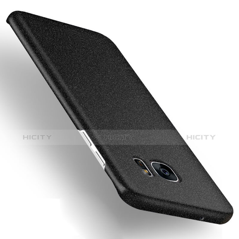 Samsung Galaxy S7 Edge G935F用ハードケース カバー プラスチック サムスン ブラック
