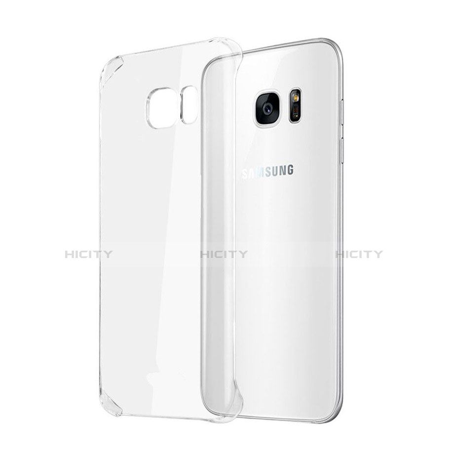 Samsung Galaxy S7 Edge G935F用ハードケース クリスタル クリア透明 サムスン クリア