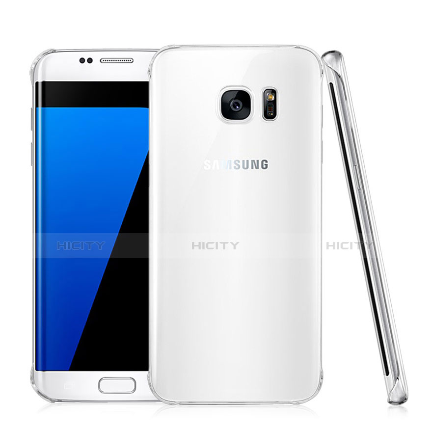 Samsung Galaxy S7 Edge G935F用ハードカバー クリスタル クリア透明 サムスン クリア