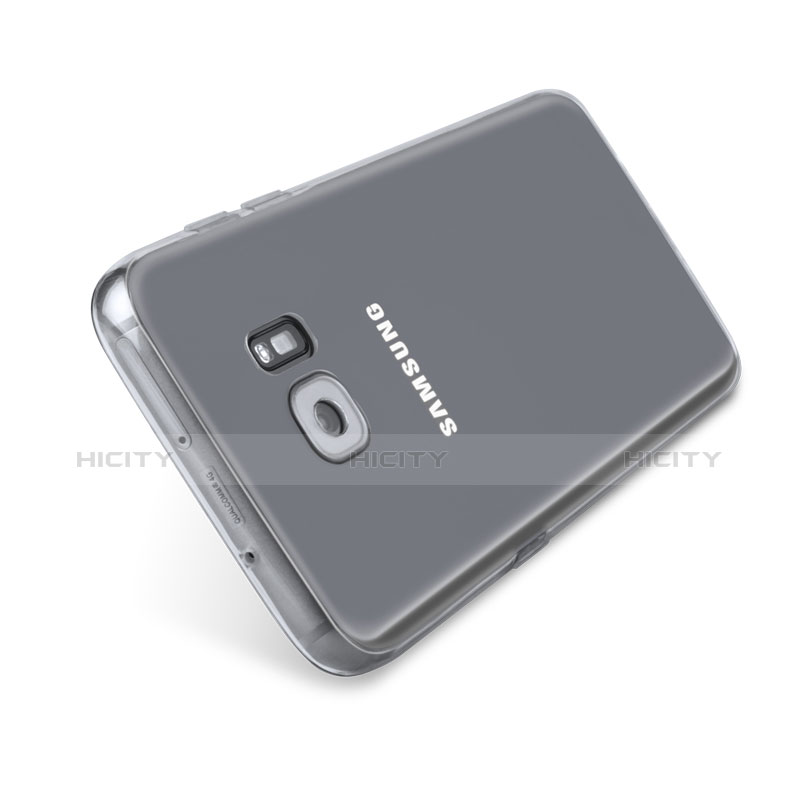 Samsung Galaxy S7 Edge G935F用極薄ソフトケース シリコンケース 耐衝撃 全面保護 クリア透明 カバー サムスン クリア