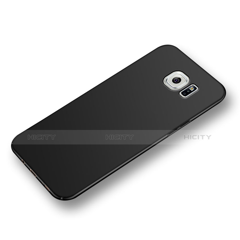 Samsung Galaxy S7 Edge G935F用ハードケース プラスチック 質感もマット M04 サムスン ブラック