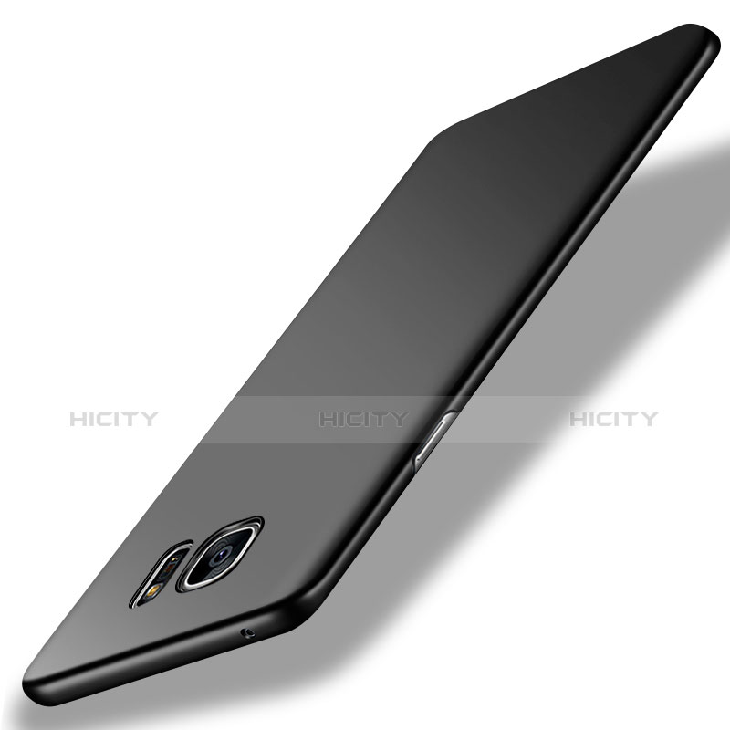 Samsung Galaxy S7 Edge G935F用極薄ケース クリア透明 プラスチック サムスン ブラック