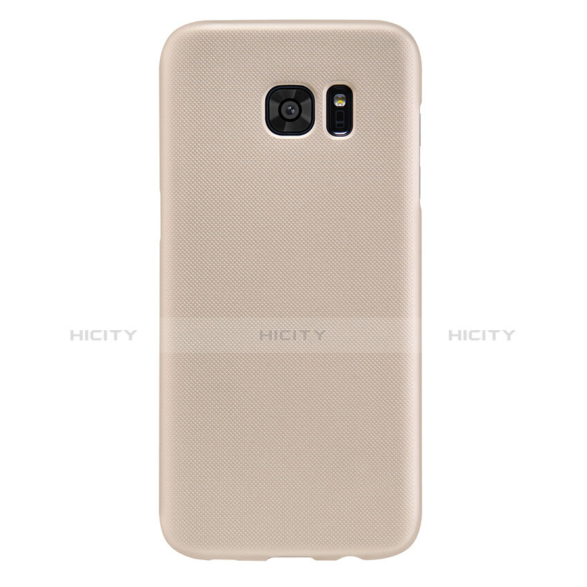 Samsung Galaxy S7 Edge G935F用ハードケース プラスチック 質感もマット M10 サムスン ゴールド