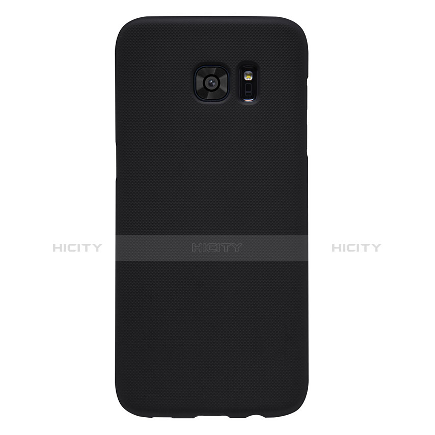 Samsung Galaxy S7 Edge G935F用ハードケース プラスチック 質感もマット M10 サムスン ブラック