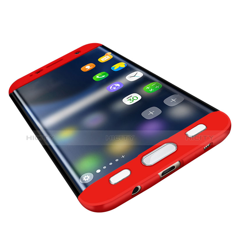 Samsung Galaxy S7 Edge G935F用ハードケース プラスチック 質感もマット 前面と背面 360度 フルカバー M01 サムスン 