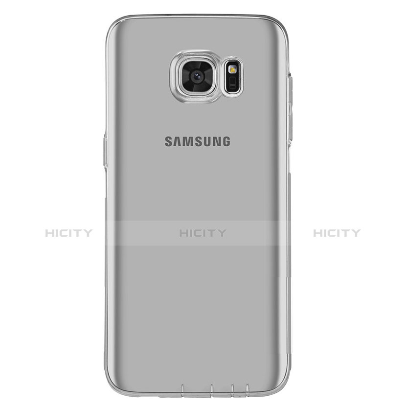 Samsung Galaxy S7 Edge G935F用極薄ソフトケース シリコンケース 耐衝撃 全面保護 クリア透明 H01 サムスン 