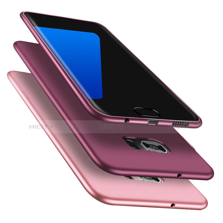 Samsung Galaxy S7 Edge G935F用極薄ソフトケース シリコンケース 耐衝撃 全面保護 S01 サムスン 