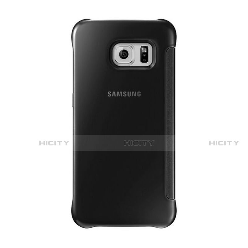 Samsung Galaxy S7 Edge G935F用手帳型 レザーケース スタンド 鏡面 カバー L02 サムスン 