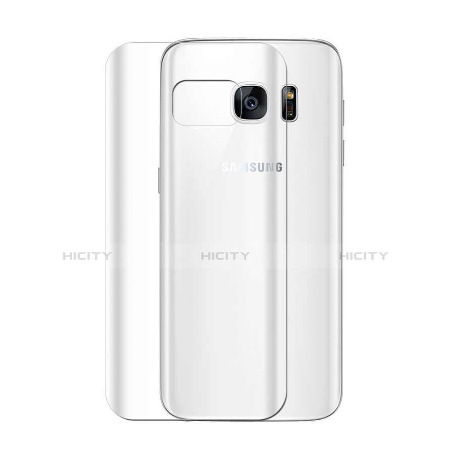Samsung Galaxy S7 Edge G935F用高光沢 背面保護フィルム サムスン クリア