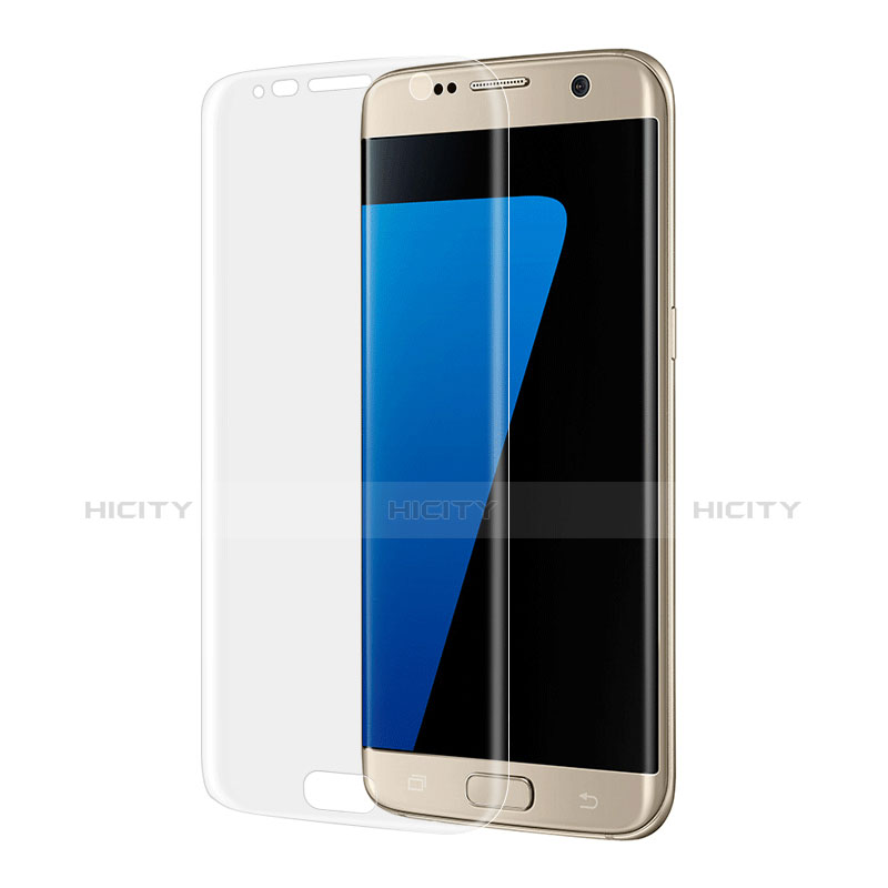 Samsung Galaxy S7 Edge G935F用強化ガラス 液晶保護フィルム T07 サムスン クリア