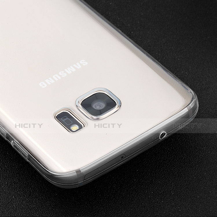 Samsung Galaxy S7 G930F G930FD用極薄ソフトケース シリコンケース 耐衝撃 全面保護 クリア透明 サムスン クリア