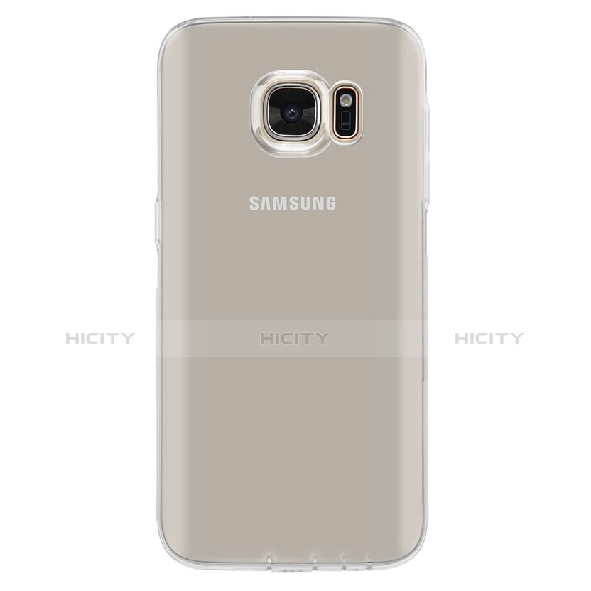 Samsung Galaxy S7 G930F G930FD用極薄ソフトケース シリコンケース 耐衝撃 全面保護 クリア透明 T04 サムスン クリア