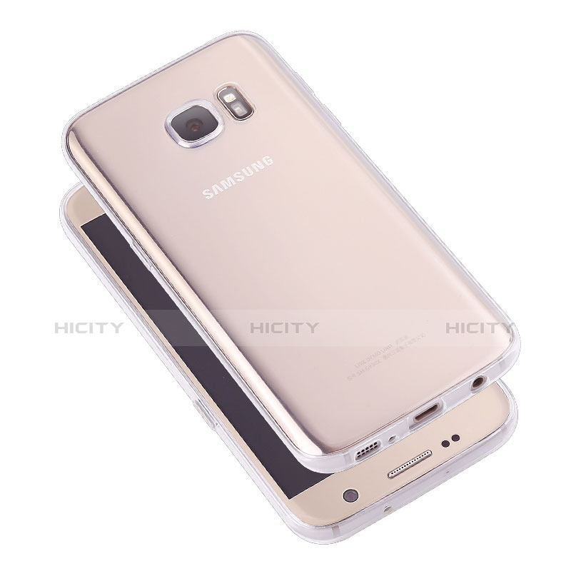 Samsung Galaxy S7 G930F G930FD用極薄ソフトケース シリコンケース 耐衝撃 全面保護 クリア透明 T05 サムスン クリア