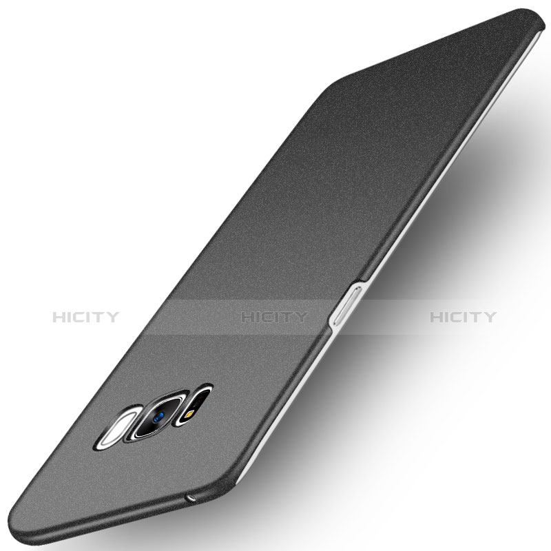 Samsung Galaxy S8用ハードケース カバー プラスチック サムスン ブラック