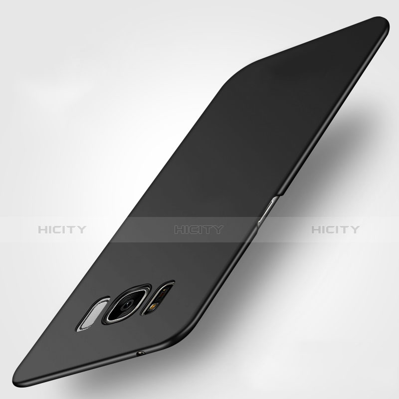 Samsung Galaxy S8用ハードケース プラスチック 質感もマット サムスン ブラック