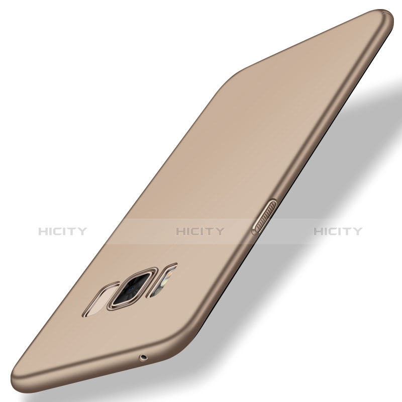 Samsung Galaxy S8用ハードケース プラスチック 質感もマット M05 サムスン ゴールド