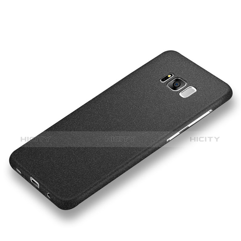 Samsung Galaxy S8用ハードケース プラスチック 質感もマット M06 サムスン ブラック