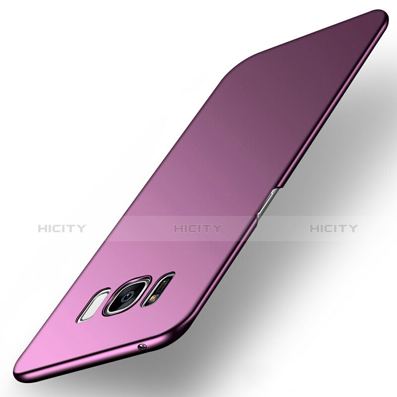 Samsung Galaxy S8用ハードケース プラスチック 質感もマット M12 サムスン パープル