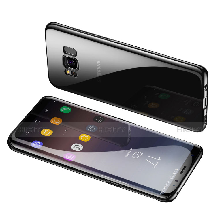 Samsung Galaxy S8用極薄ケース クリア透明 プラスチック サムスン クリア