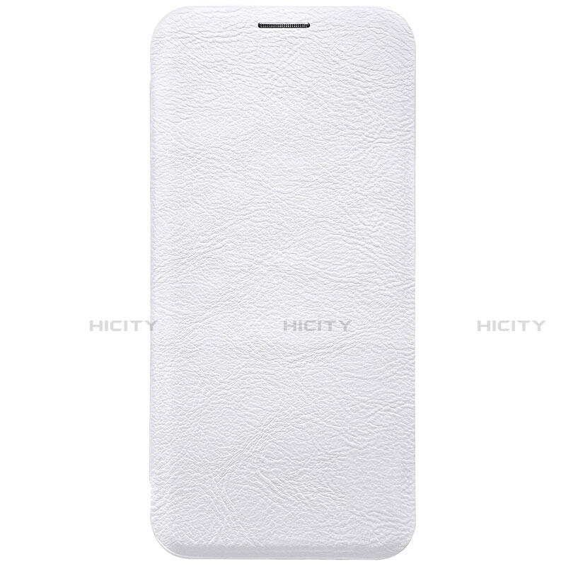 Samsung Galaxy S8用手帳型 レザーケース スタンド S01 サムスン ホワイト