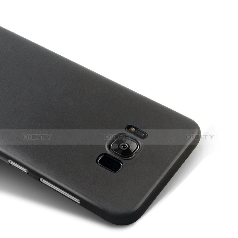Samsung Galaxy S8用ハードケース プラスチック 質感もマット M16 サムスン ブラック
