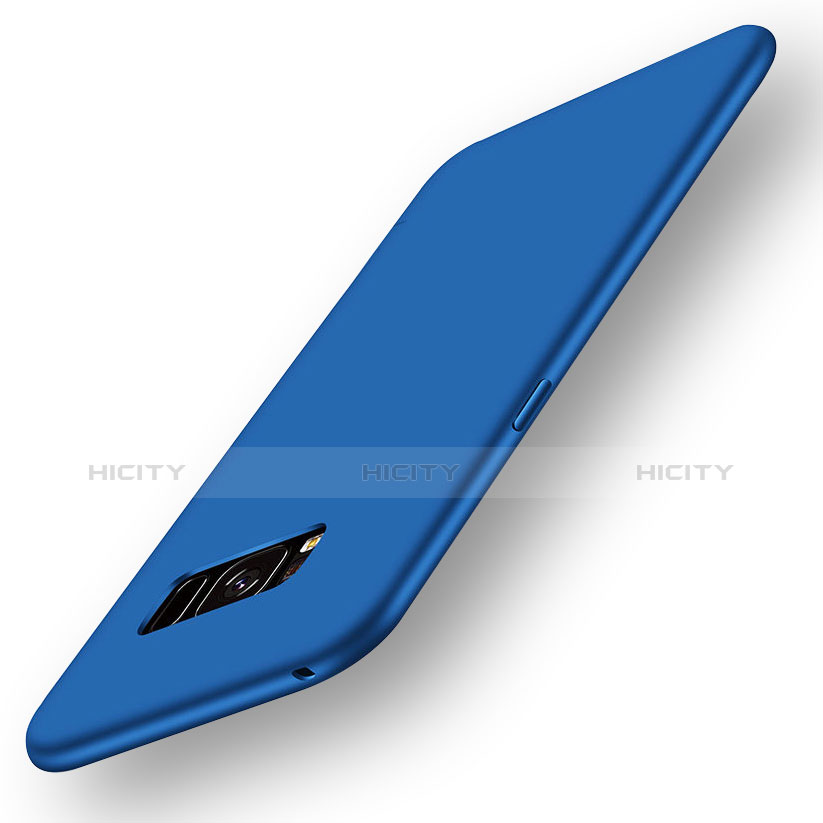 Samsung Galaxy S8用極薄ソフトケース シリコンケース 耐衝撃 全面保護 S05 サムスン ネイビー