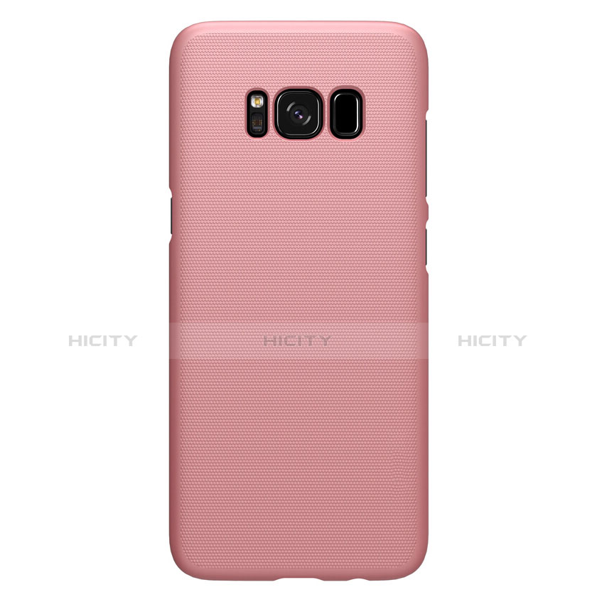 Samsung Galaxy S8用ハードケース プラスチック 質感もマット P01 サムスン ローズゴールド